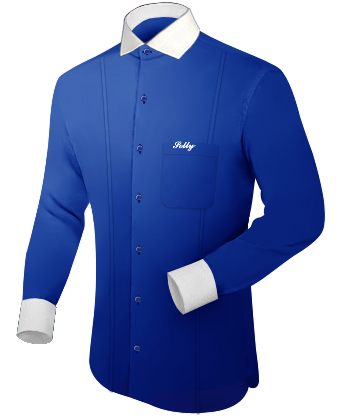No Stiro Camicia with Italian Collar 1 Button