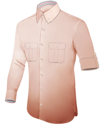 Offerte Camice with Hidden Button