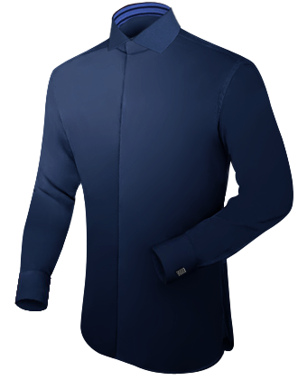 Gemelli Camicia Uomo with Italian Collar 1 Button