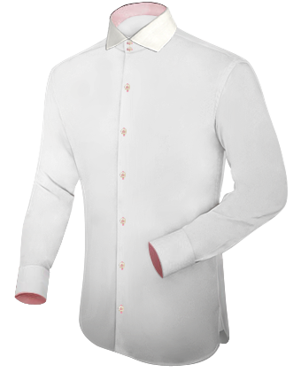 Produttore Camicie Bergamo with Italian Collar 2 Button