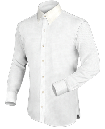 Super Offerte Camicie Slim Fatte A Mano with French Collar 1 Button