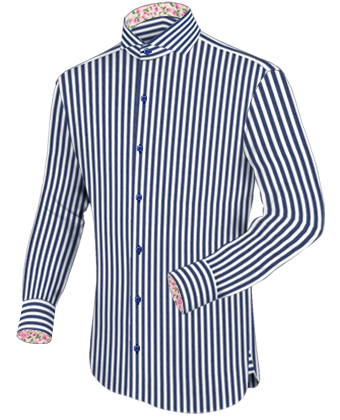 Tele Per Colli E Poisi Per Camicia with Cut Away 1 Button