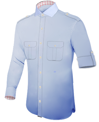 Vendita Camice On Line Su Misura with Italian Collar 1 Button