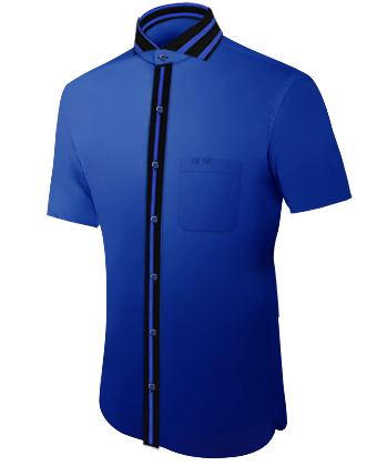 Vendita On Line Camice with Cut Away 1 Button