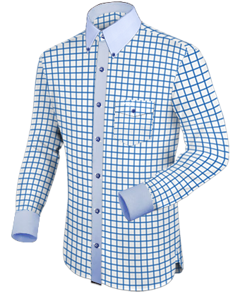 Shirt with Button Down