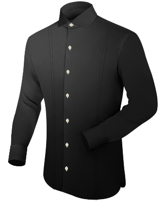 Tessuti Per Camicie with Italian Collar 1 Button