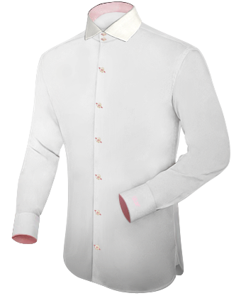 Camice Personalizzate with Italian Collar 2 Button