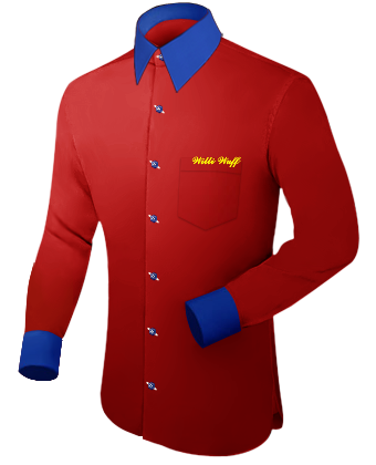 Colli Camicia with French Collar 1 Button