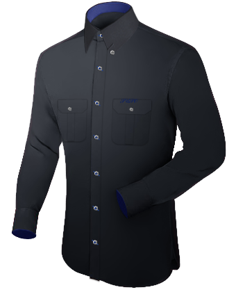 Collo Camicia with Hidden Button