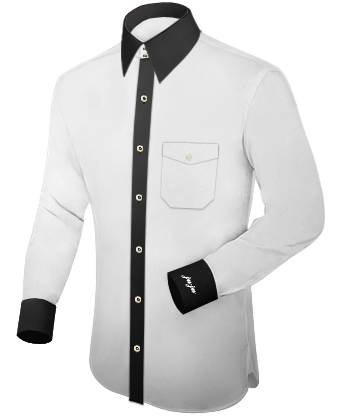 Abito Camicia with French Collar 2 Button