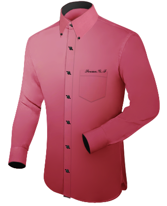 Camicia Slim Fit with Button Down