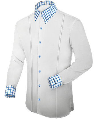 Camicia Su Misura Napoli with French Collar 2 Button