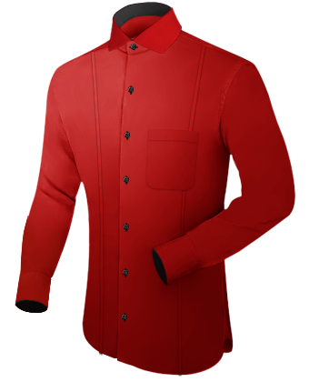 Camicia Pilota with Italian Collar 1 Button