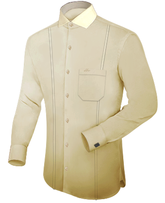 Camicie Di Lino with Italian Collar 1 Button
