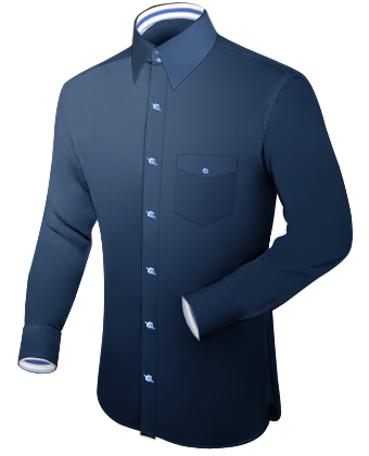 Abbigliamento Uomo with French Collar 2 Button