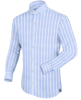 Camiceria Su Misura Milano with Italian Collar 1 Button