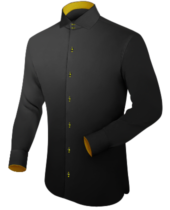 Camicia On Line with Italian Collar 2 Button