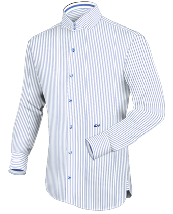 Camicia Coreana Uomo with Band