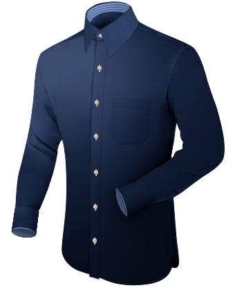 Camicie Da Uomo with French Collar 1 Button