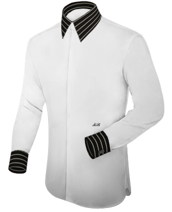 Camiceria with French Collar 2 Button