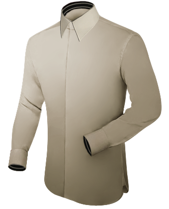 Abbinare Camicia Cravatta with French Collar 1 Button
