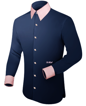 Camice Collo Francese with French Collar 1 Button