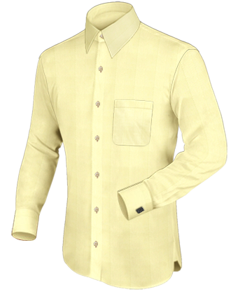 Camice Particolari with French Collar 1 Button