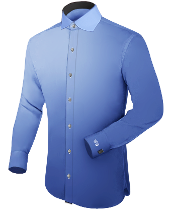 Camice Scontate with English Collar