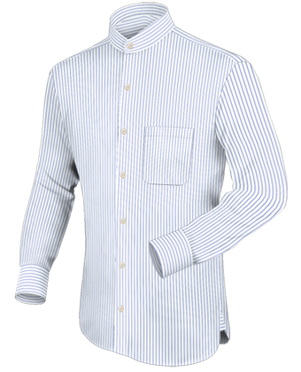 Camice Rosse Roma with Italian Collar 1 Button
