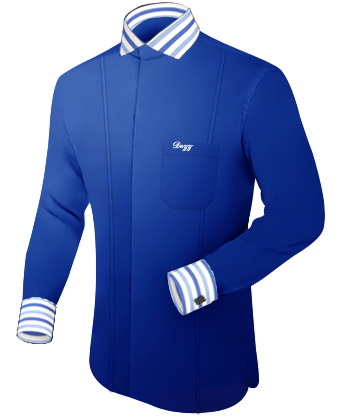 Camice Su Misura A Buon Prezzo with Italian Collar 2 Button