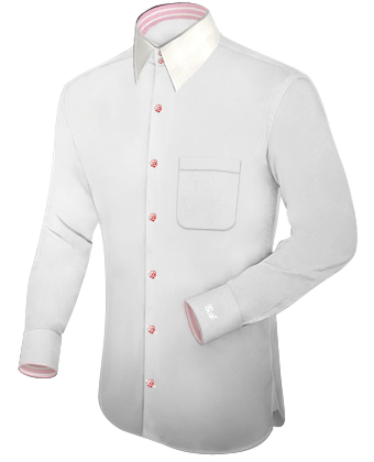 Camice Su Misura Casilina with French Collar 2 Button