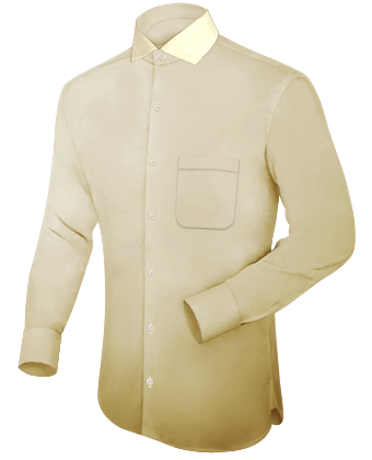 Camice Su Misura Economiche with Italian Collar 1 Button