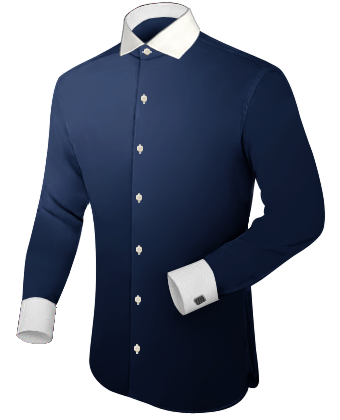 Camice Taglie Xxxl with Italian Collar 1 Button