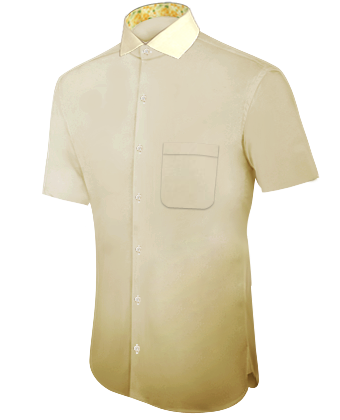 Camice Uomo Economiche with Italian Collar 1 Button