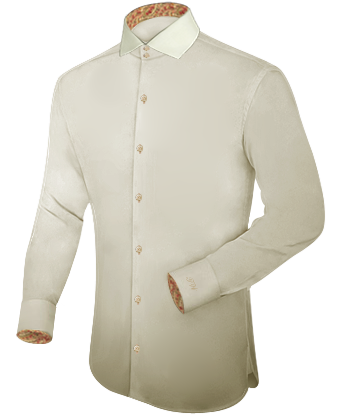 Camiceria Grandi Taglie with Italian Collar 2 Button