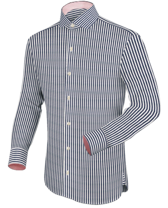 Camiceria On Line with Italian Collar 2 Button