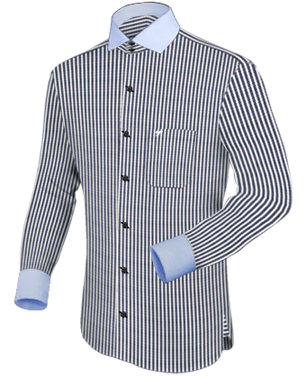 Camiceria Vendite On Line with Italian Collar 2 Button