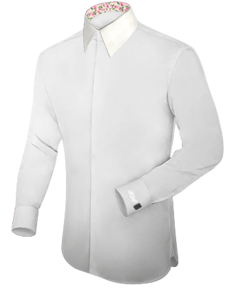 Camicerie Reggio Emilia with French Collar 2 Button
