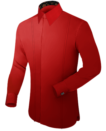 Camicia Bianca Elegante with Italian Collar 1 Button