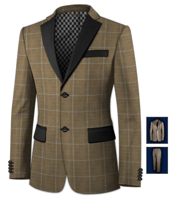 Abiti Uomo Su Misura A Modena with 2 Buttons, Single Breasted