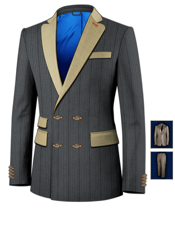 Uomo Abbigliamento Classico with 4 Buttons,double Breasted (2 To Close)