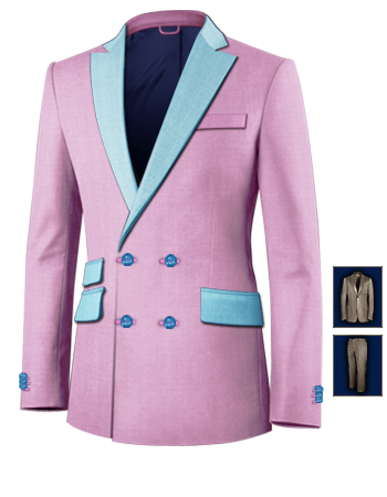Abbigliamento Avellino with 4 Buttons,double Breasted (2 To Close)