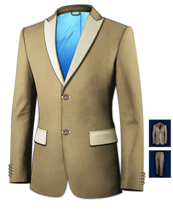 Abiti Per Matrimonio Serale with 2 Buttons, Single Breasted