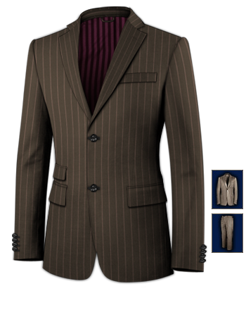 Sartoria Su Misura Napoli with 2 Buttons, Single Breasted