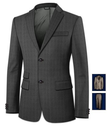 Abiti In Poliestere with 2 Buttons, Single Breasted