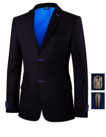 Vestiti Da Sposo Su Misura Svizzera with 2 Buttons, Single Breasted
