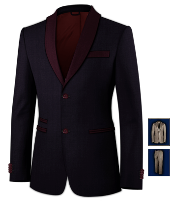 Giacche Uomo Su Misura with 2 Buttons, Single Breasted
