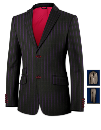 Abiti Spezzati with 2 Buttons, Single Breasted
