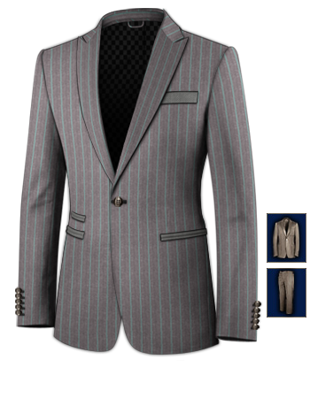 Abito with 1 Button, Single Breasted
