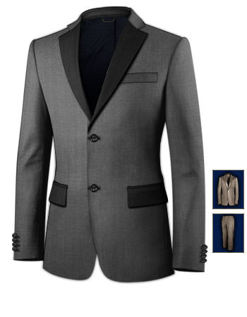 Abiti Sartoriali Da Uomo with 2 Buttons, Single Breasted